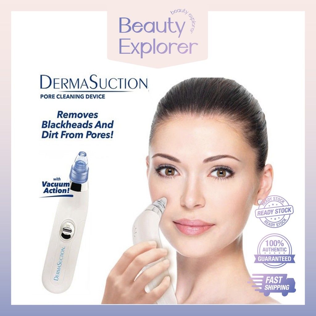 Derma Suction Pore Cleaner – Deep Facial Cleansing Vacuum Device (Battery Operated)