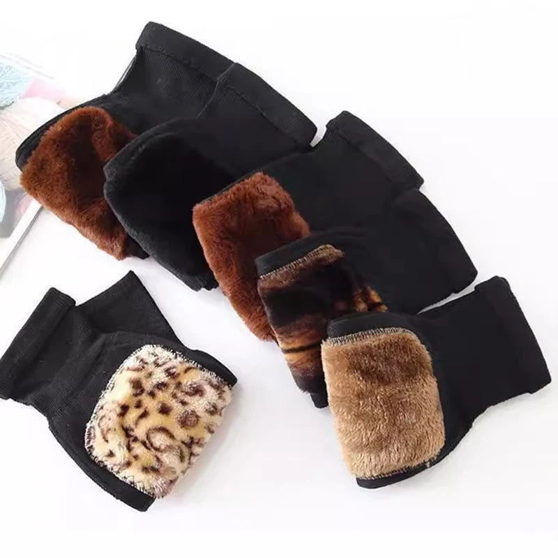 Woolen Knee Warmer Pads for Men & Women | Stylish & Versatile | Random Colors