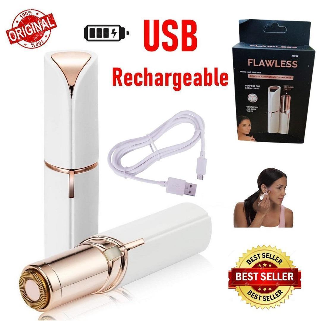 Flawless Facial Hair Remover | Slower Hair Regrowth & Smooth Skin Finish